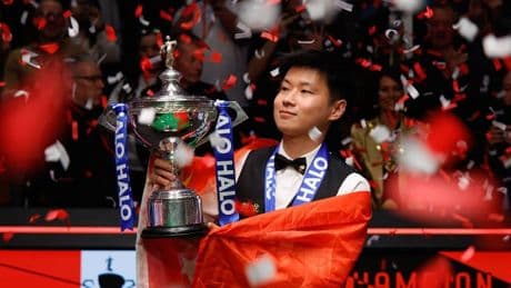 Zhao Xintong backed to become richest snooker player ever after World Championship win