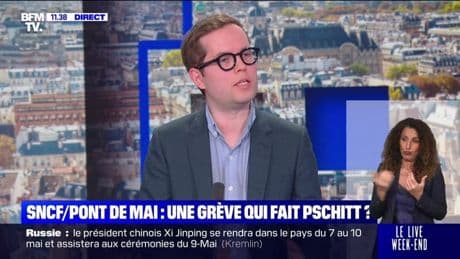 SNCF/Pont de mai : une grève qui fait pschitt ? - 04/05