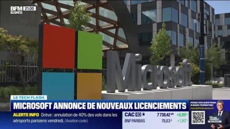 Le Tech Flash : Microsoft annonce de nouveaux licenciements, par Léa Benaim - 02/07