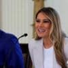 Melania Trump warns 'robots are here' in rare public outing