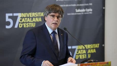Puigdemont acusa a Alemania de bloquear la oficialidad del catalán en la UE y carga contra el PP