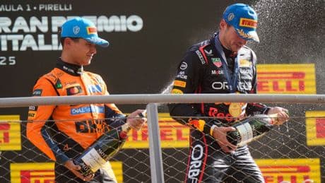 Norris acecha a Piastri en el liderato, mientras Verstappen conquista Monza: así queda la clasificación de la F1 tras el GP de Italia