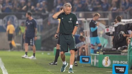 Stolper-Start für Neu-Trainer - Steffen ist die ärmste Sau bei Werder