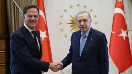 NATO Genel Sekreteri Rutte: Erdoğan'la barış için gerçek bir fırsatın doğduğu Ukrayna'yı konuştuk