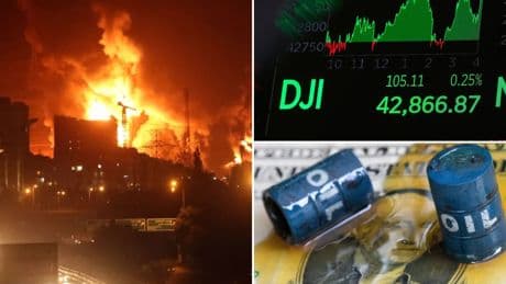 Dow surges 400 points, oil falls 3% as Iran reportedly seeks talks to end Israel war