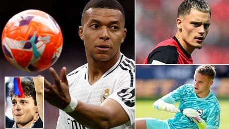 A superstar at No 1 worth £339m, Kylian Mbappe back in fourth place and Liverpool-bound Florian Wirtz's real market cost - stats boffins reveal list of top 100 most valuable players