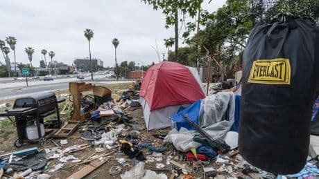 DC dismantled in a week the homeless encampments California’s endured for decades