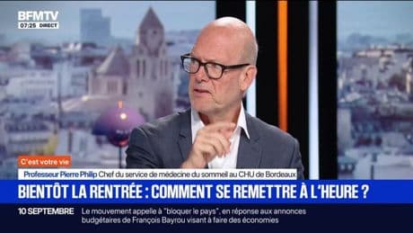 Rentrée scolaire: comment se remettre à l'heure ?