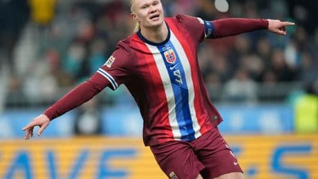 Fußballer Haaland ändert seinen Namen auf Norwegen-Trikot ab