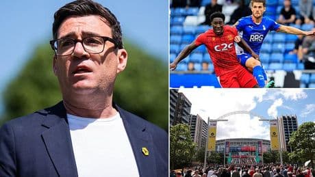 Wembley urged to increase allocation for National League play-off final after Oldham and Southend fans fume over lack of tickets