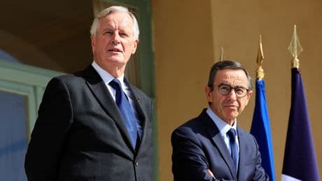 Bruno Retailleau annonce la nomination de Michel Barnier comme président du Conseil national de LR