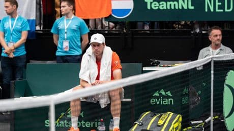 Oranje wacht monsterklus na eerste dag Davis Cup: ’Lukte ons in 2017 ook’