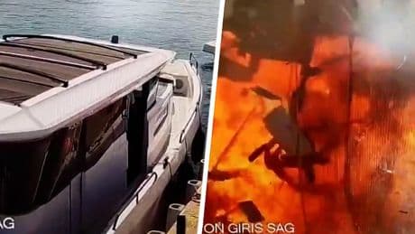 Enorme explosie op jacht in Turkse badplaats Bodrum