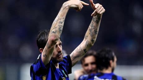 Acerbi, il post contro Spalletti e il like di Mancini