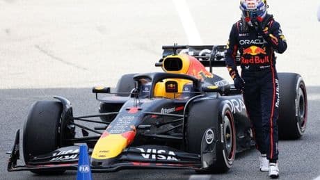 Max Verstappen issued another penalty and risks race ban after George Russell incident