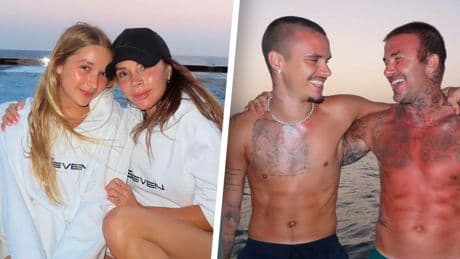 David und Romeo im Sixpack-Doppel - Das Urlaubsalbum der Beckhams