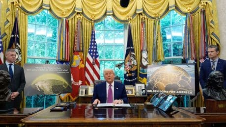 Trump announces ‘Golden Dome for America’ to protect U.S. from ballistic and hypersonic missiles