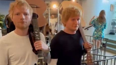 Ed Sheeran shares honest reaction to ‘creepy’ waxwork of himself