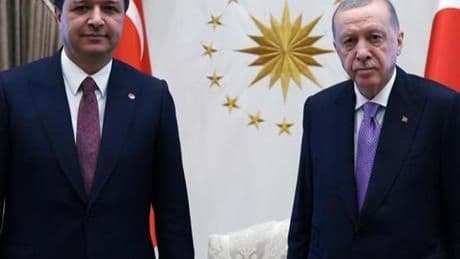 Cumhurbaşkanı Erdoğan, Mahmut Arıkan'ı kabul etti