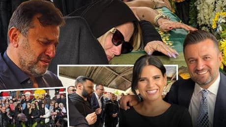 Bülent Uygun'un en acı günü... Kızı Almina Tude, son yolculuğuna uğurlandı