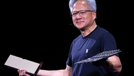 Jensen Huang says the US needs to win a key people battle with China