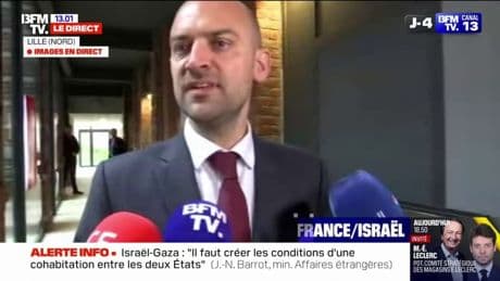 Jean-Noël Barrot: "Les partenaires de l'Ukraine que nous sommes avons bien l'intention de forcer Vladimir Poutine à s'asseoir à la table des négociations s'il n'y consent pas de lui-même"