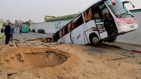 Dozens dead 'including 22 children' as Israel launches wave of strikes on Gaza hospitals