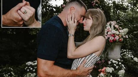 Taylor Swift and Travis Kelce break the internet as engagement post shatters records