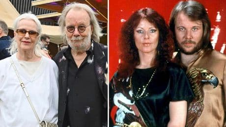 Seltener Auftritt von Benny und Frida - Schon lange getrennt, Abba für die Fans vereint