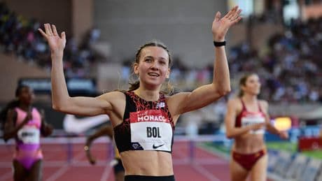 Femke Bol houdt huis in Monaco en snelt in Diamond League naar beste tijd van dit jaar