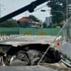 How a sinkhole revived a debate about migrant workers' rights in Singapore