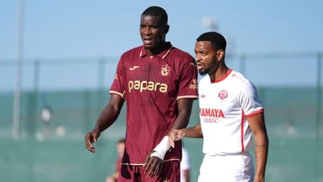 Hazırlık maçına devam edememişti: Trabzonspor'dan sakatlık açıklaması!