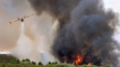 Incendies en Espagne : la France va prêter deux Canadair