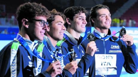 I Fantastici Quattro della staffetta ci hanno preso gusto: "Adesso l'oro"