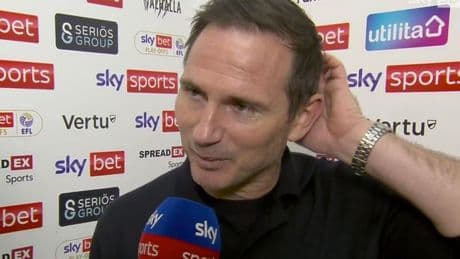 Frank Lampard makes feelings clear after Coventry suffer play-off heartbreak at Sunderland