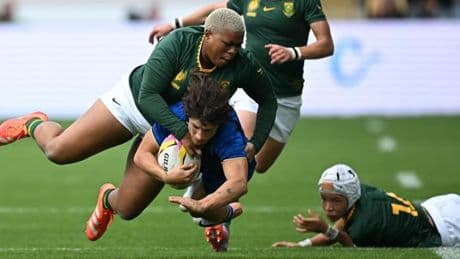« Ça va taper très fort » : face à la France, l’Afrique du Sud veut jouer les trouble-fêtes à la Coupe du monde féminine de rugby