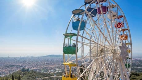 El Tibidabo se llena de diversión estival