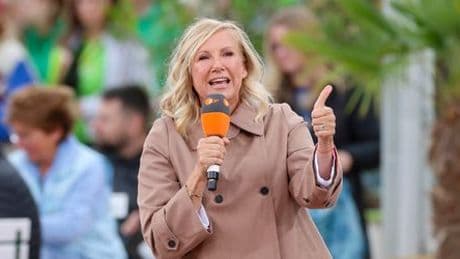 Andrea Kiewel kehrt in den »ZDF-Fernsehgarten« zurück