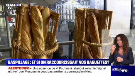 Faut-il raccourcir les baguettes de pain pour éviter le gaspillage?