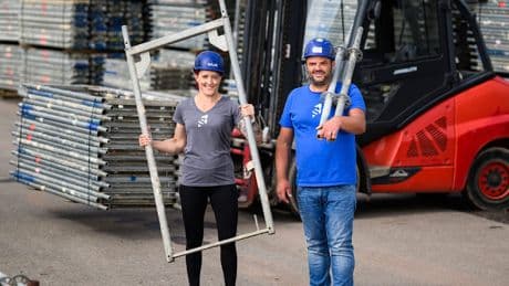 Gerüstbau-Meisterbetrieb aus Longuich - Ein ganz schön starkes Team