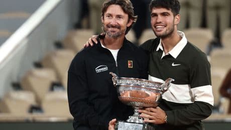Ferrero y el gesto de Alcaraz cuando la victoria era imposible: "Me hizo así con la raqueta, sé que confiaba de verdad"