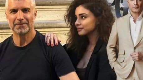 Özcan Deniz ve eşinin romantik anları