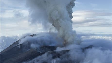 Russian volcano erupts days after monster quake shakes region