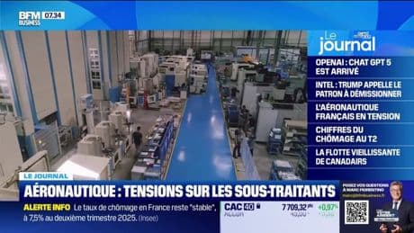 Aéronautique : malgré des carnets de commandes pleins, le secteur des sous-traitants est en tension