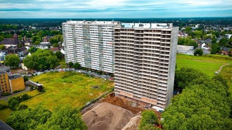 2200 Menschen betroffen - Sonntag wird dieses Hochhaus gesprengt