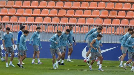 Convocatoria del Atlético para recibir a la Real Sociedad