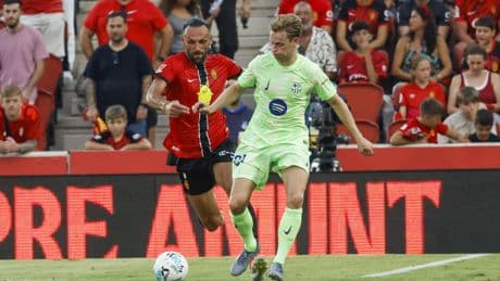 Frenkie de Jong begint met FC Barcelona met overtuigende zege tegen Mallorca dat rood aanloopt