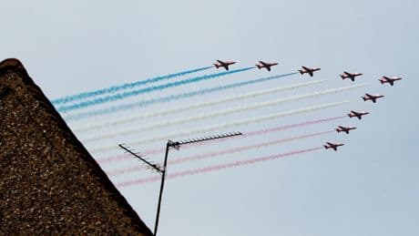 Watch VE Day live: Red Arrows to fly over London to mark 80th anniversary