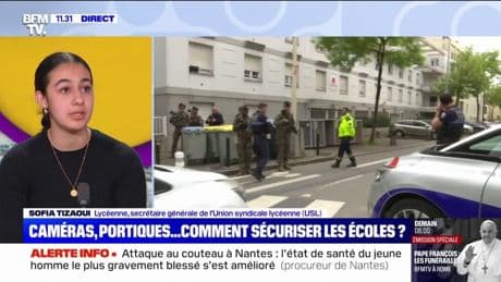 Attaque au couteau à Nantes: "Ça fait des années qu'on se bat pour qu'il y ait un vrai programme sur la santé mentale" (Union syndicale lycéenne)