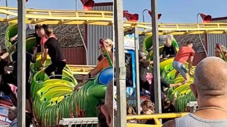 Children ‘injured’ as wacky worm ride derails in Welsh theme park